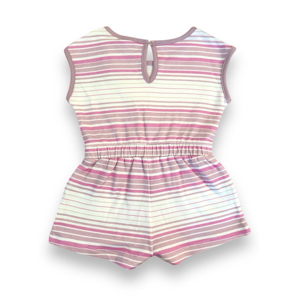 Two Splendid Striped Rompers - Picture 3 of 5